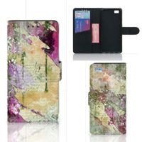 Hoesje Huawei Ascend P8 Lite Letter Painting