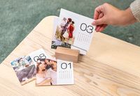 Kalender in designhouder Liggend