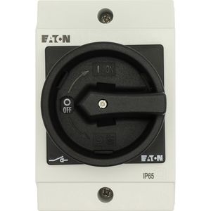 Eaton T0-2-15679/I1/SVB-SW elektrische schakelaar Tuimelschakelaar 3P Zwart, Wit