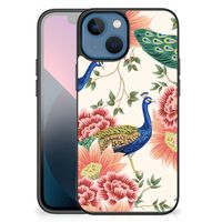 Dierenprint Telefoonhoesje voor Apple iPhone 13 mini Pink Peacock