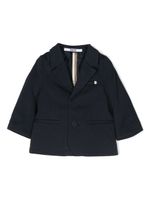 BOSS Kidswear blazer droit à col cranté - Bleu