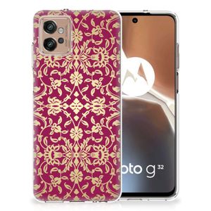 Siliconen Hoesje Motorola Moto G32 Barok Pink