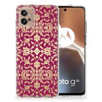 Siliconen Hoesje Motorola Moto G32 Barok Pink - thumbnail