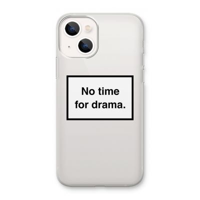 No drama: iPhone 13 mini Transparant Hoesje