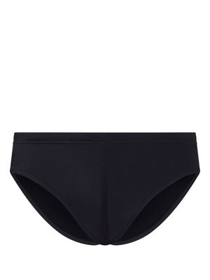 DSQUARED2 slip de bain à logo imprimé - Noir