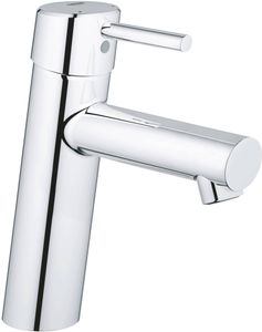 Grohe Concetto Wastafelmengkraan met Push Open 4,6x15,6x21,9 cm Chroom