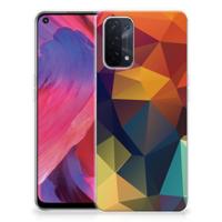 OPPO A74 5G | A54 5G | TPU Hoesje | Polygon Color