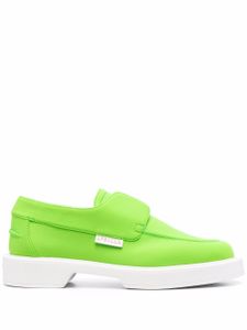 Le Silla mocassins en cuir - Vert