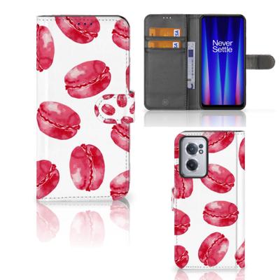 OnePlus Nord CE 2 | Book Cover | Pink Macarons