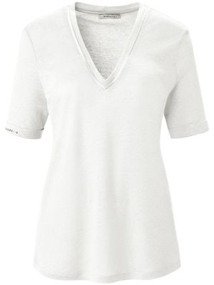 Shirt V-hals Van Margittes wit Shirt V-hals Van Margittes wit