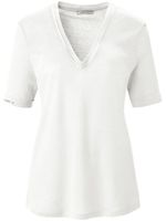 Shirt V-hals Van Margittes wit - thumbnail