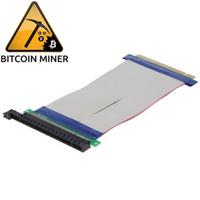 PCI-Express 16 X Riser Card Extender flexibele Extension Kabel lint-Adapter, Kabel Lengte: 15cm