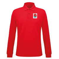 Rugby Vintage - Engeland Retro Rugby Shirt - Rood - thumbnail