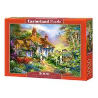 Selecta Castorland legpuzzel forrest cottage, 3000st.