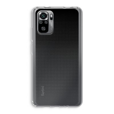 Musketon Halftone: Xiaomi Redmi Note 10S Transparant Hoesje
