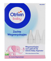 Otrivin Baby Wegwerpdopjes bij Otrivin Baby Aspirator neusjesreiniger