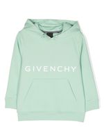 Givenchy Kids hoodie à logo 4G imprimé - Vert - thumbnail