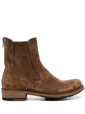 Officine Creative bottines Legrand en daim - Marron