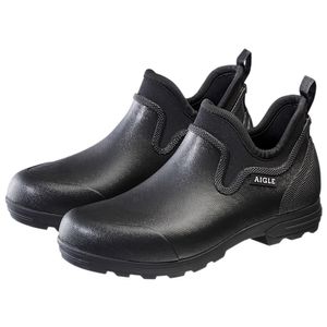 Aigle Dameslaarzen Lessfor Plus, zwart, Maat: 36