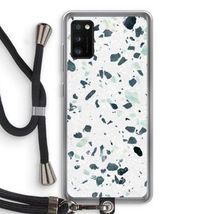 Terrazzo N°2: Samsung Galaxy A41 Transparant Hoesje met koord