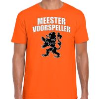 Oranje fan shirt / kleding meester voorspeller met oranje leeuw EK/ WK voor heren 2XL  - - thumbnail