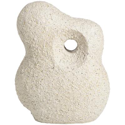 Leen Bakker - Object Neva Off-white - 19x16x9 Cm - Polyresin - Wit#Crème