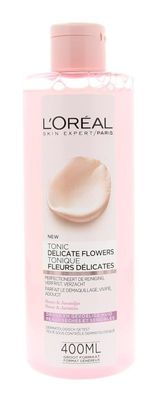 Loreal Skin care tonic droge/gevoelige huid (400 ml)