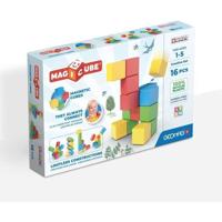 Magnetische blokken - GEOMAG - Creatieve set - 16 stuks - Educatief - Gerecycled plastic - Vanaf 12 maanden Magnetische blokken - GEOMAG - Creatieve set - 16 stuks - Educatief - Gerecycled plastic - Vanaf 12 maanden