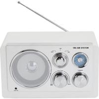 Denver TR-63W Radio AM, FM AUX Wit