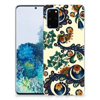 Siliconen Hoesje Samsung Galaxy S20 Plus Barok Flower - thumbnail