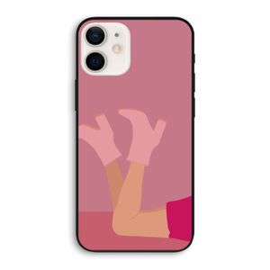 Pink boots: iPhone 12 Biologisch afbreekbaar hoesje