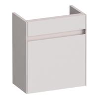 Brauer Inspire Fonteinkast - 40 cm - met 1 Deur Greeploos Linksdraaiend - Mat Zand