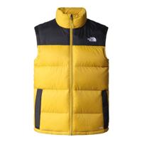 The North Face Diablo Down Heren Bodywarmer Mineral Gold - TNF Black L