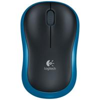 Logitech M185 2 4 GHz 3-toetsen 1000DPI draadloze optische muis draadloze bereik: 10m (blauw)