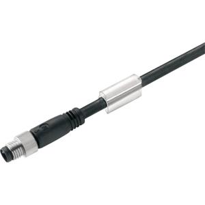 Weidmüller 2455040150 Sensor/actuator dataconnector, geassembleerd M8 Aantal polen (sensoren): 5 Stekker, recht 1.50 m 1 stuk(s)
