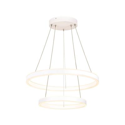 SLV Led hanglampOne 2-rings Ø 60cm wit - 1004766