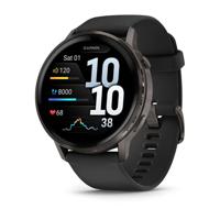 Garmin Venu 4 3,56 cm (1.4") AMOLED 45 mm Digitaal 454 x 454 Pixels Touchscreen Zwart Wifi GPS