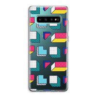 8-bit N°7: Samsung Galaxy S10 Plus Transparant Hoesje