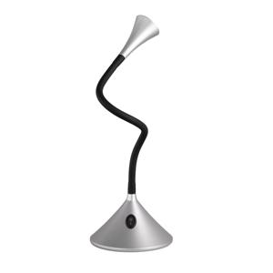 Trio Tafel of wand leeslamp Viper zilvergrijs R52391187