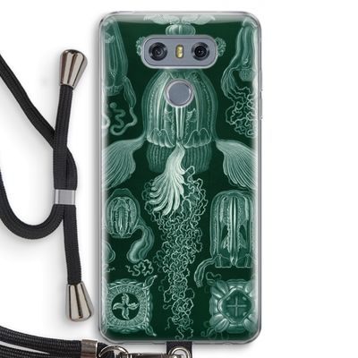 Haeckel Cubomedusae: LG G6 Transparant Hoesje met koord