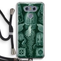 Haeckel Cubomedusae: LG G6 Transparant Hoesje met koord