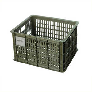 Basil fietskrat m - medium - 29.5 liter - groen