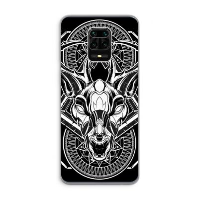 Oh Deer: Xiaomi Redmi Note 9 Pro Transparant Hoesje