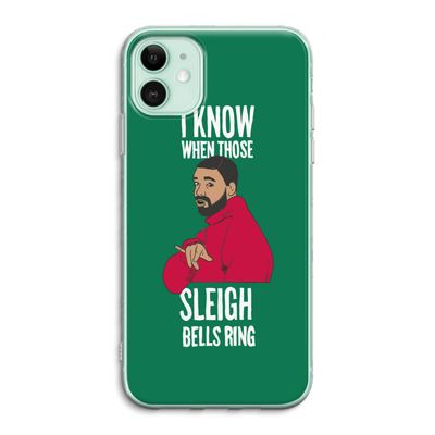 Sleigh Bells Ring: iPhone 11 Transparant Hoesje