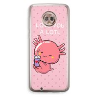 Love You A Lotl: Motorola Moto G6 Transparant Hoesje