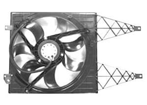 Van Wezel Ventilatorwiel-motorkoeling 5827747