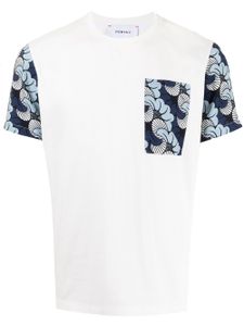 Ports V t-shirt à fleurs - Blanc