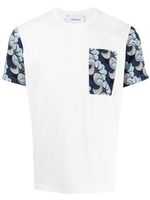 Ports V t-shirt à fleurs - Blanc