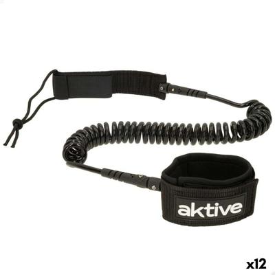 Leash Aktive Zwart 20 cm Spiraal Surfplank