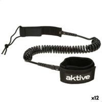 Leash Aktive Zwart 20 cm Spiraal Surfplank